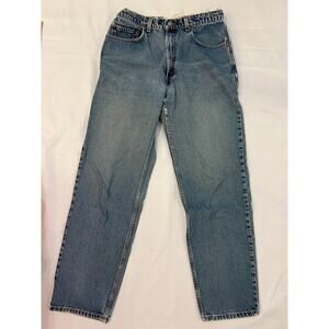 Vintage Levi's 550 Relaxed‎ Fit 34x32 Men's Cotton Denim Jeans Western Pants